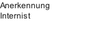 Anerkennung Internist